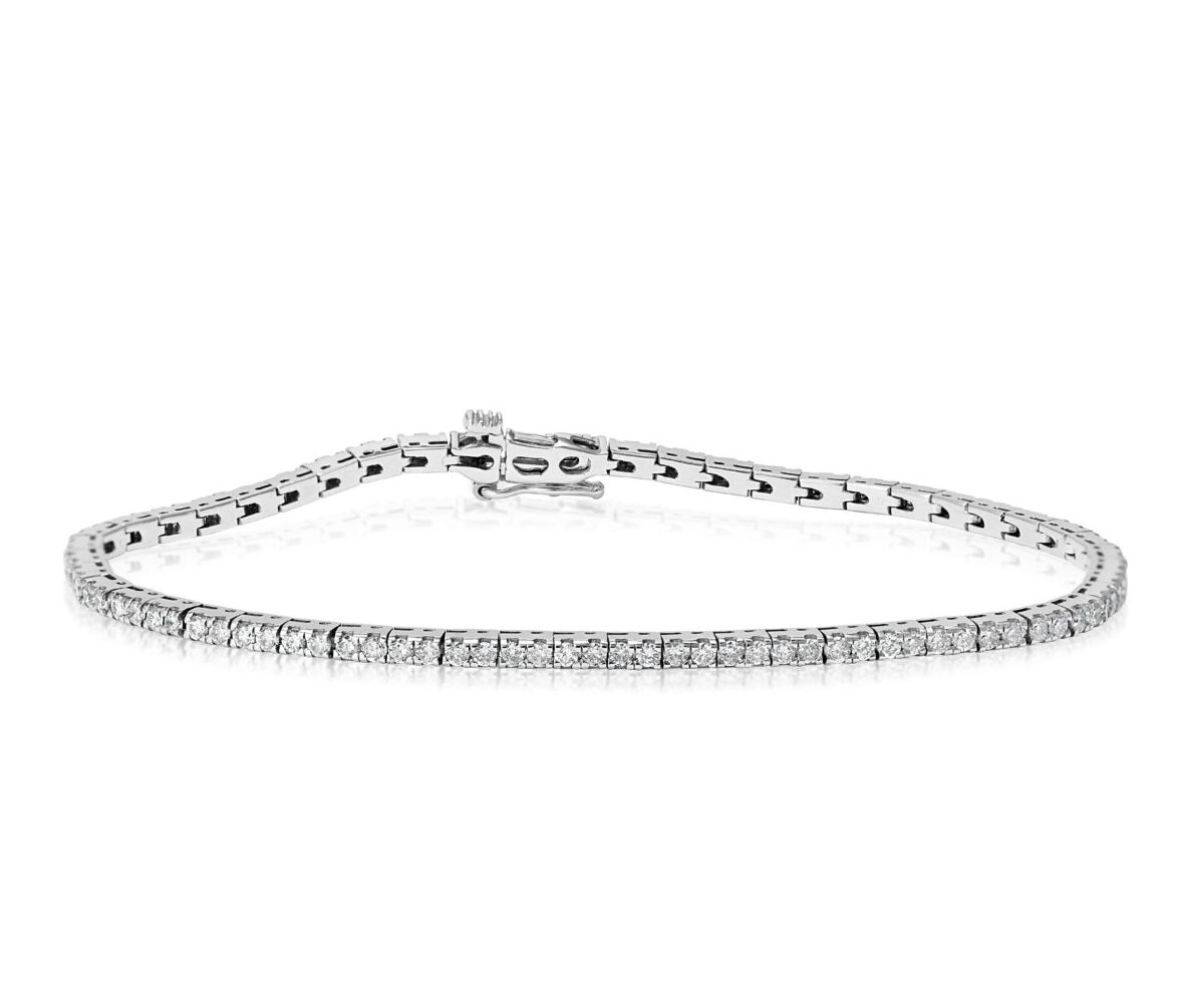 צמיד טניס יהלומים 2.00 קראט צמיד טניס יהלומים 2.00 קראט