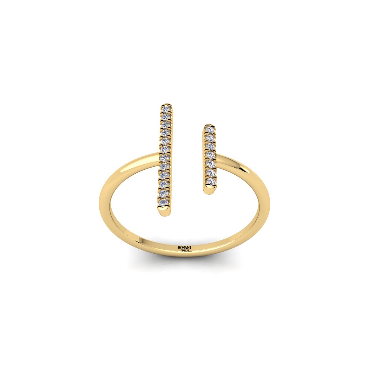 טבעת יוקרתית עדינה בצילום על דגם טבעת יוקרתית עדינה בצילום על דגם