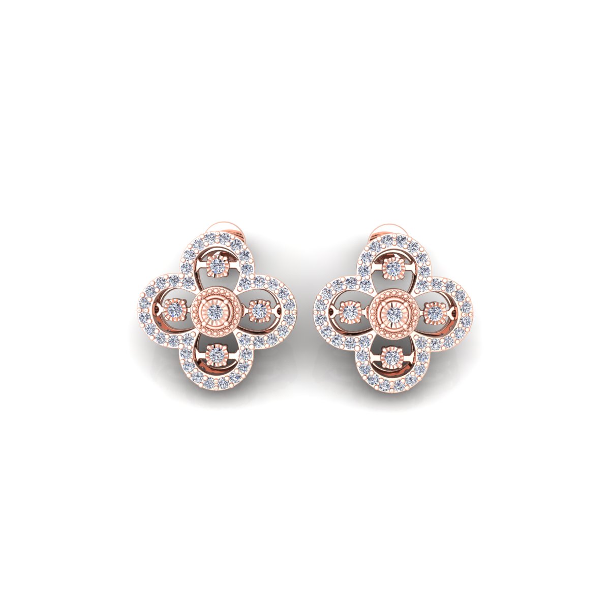 עגילי יהלומים