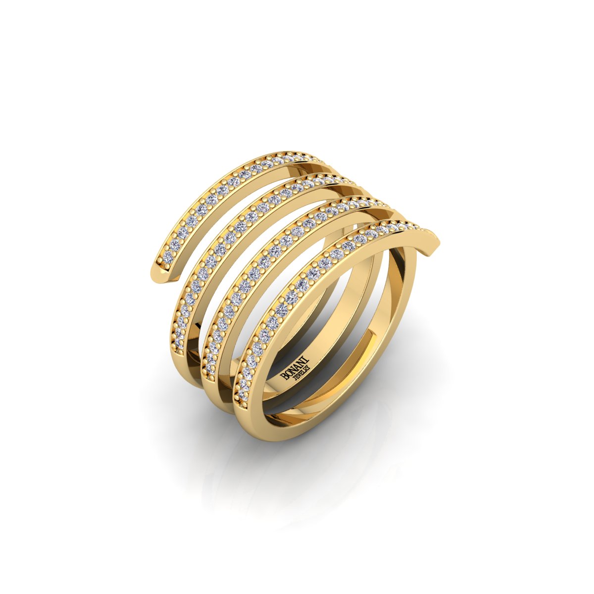 טבעת יהלומים