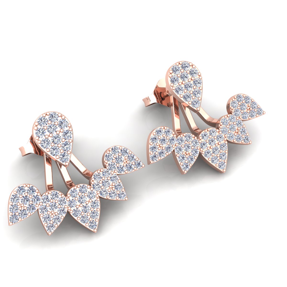 עגילי יהלומים