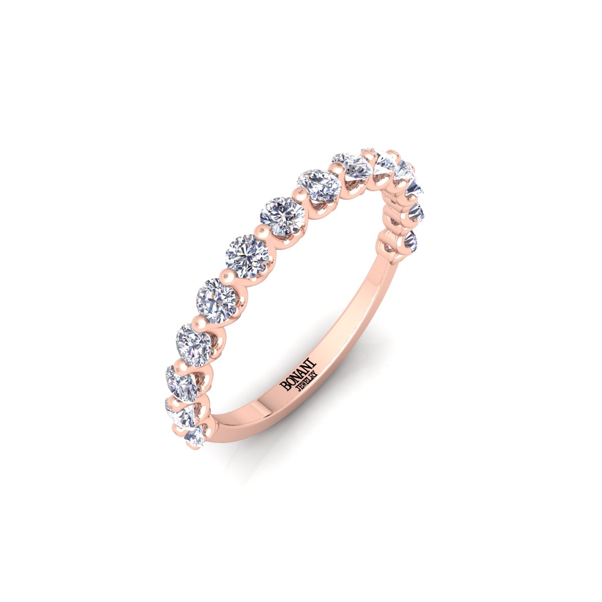 טבעת איטרניטי עם ברק טבעי