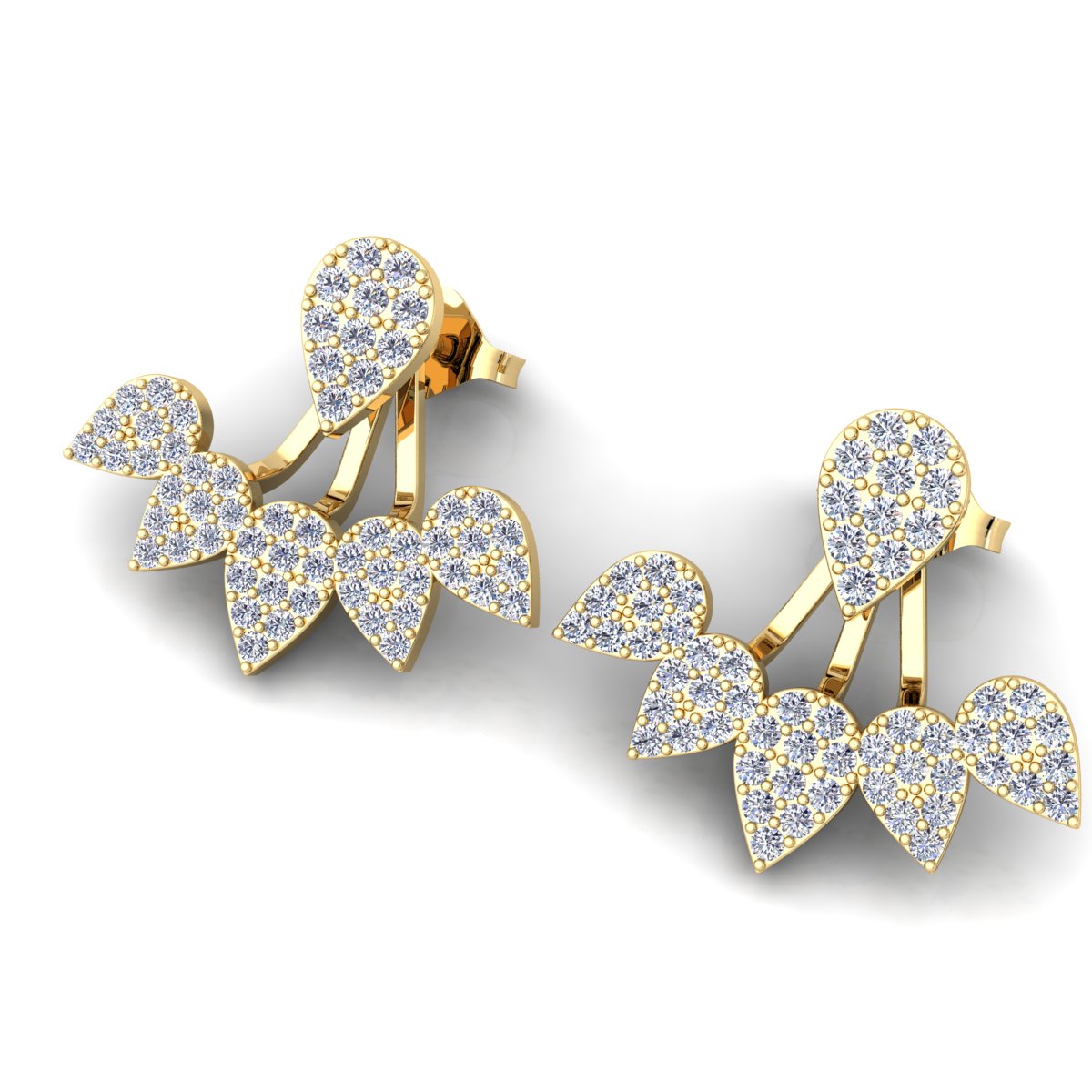 עגילי יהלומים