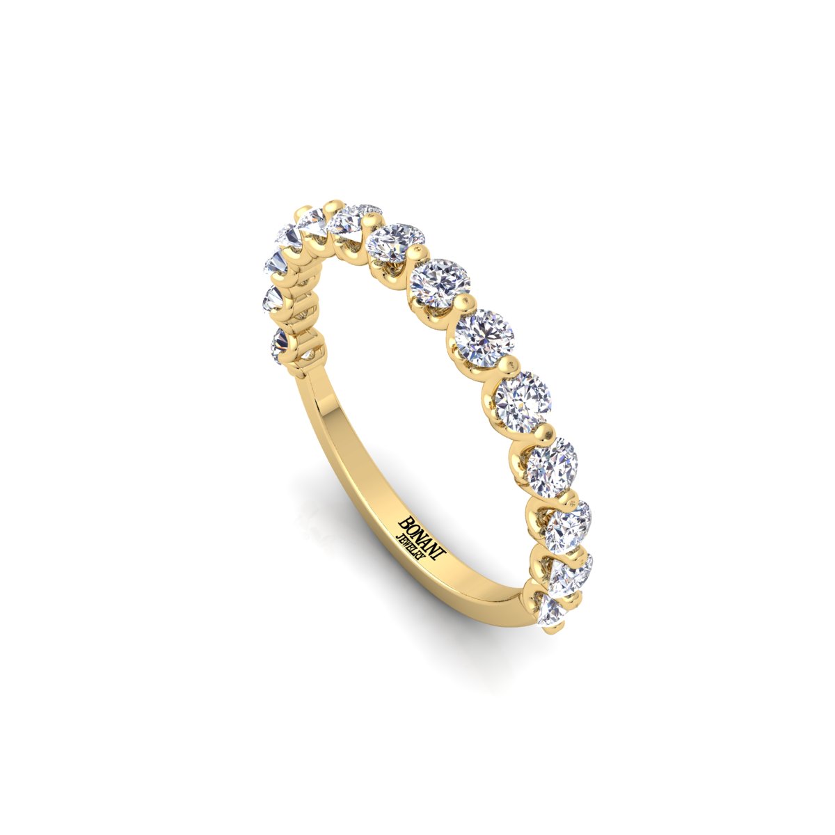 טבעת איטרניטי לנשים עם עיצוב מעגלי