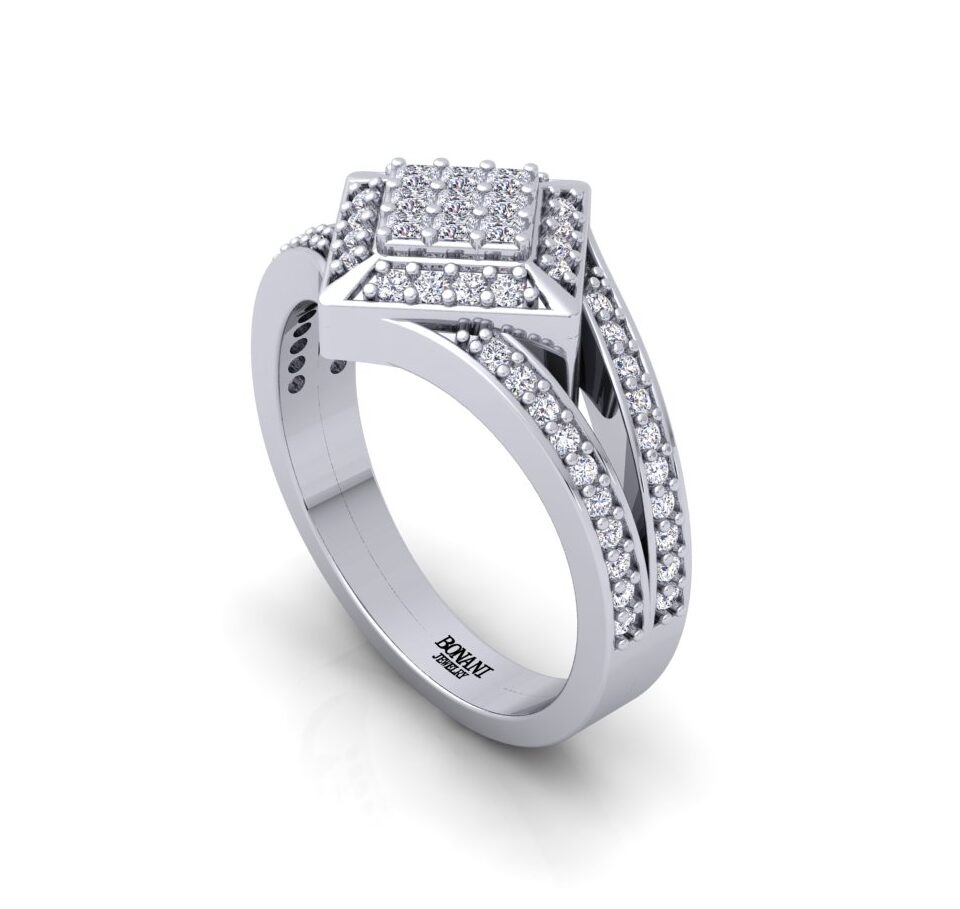 4 View_Perspective_01White Matte_3_Platinum_01_GJ_BlackGold טבעת יהלומים