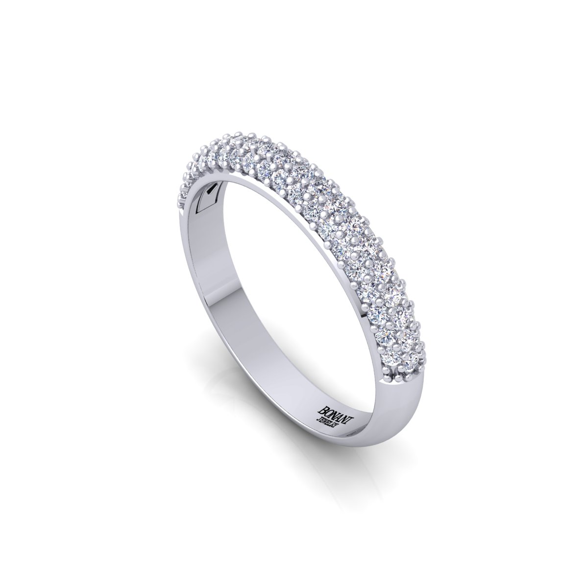 טבעת בעבודת יד עם שיבוץ יהלומים באיכות גבוהה טבעת בעבודת יד עם שיבוץ יהלומים באיכות גבוהה