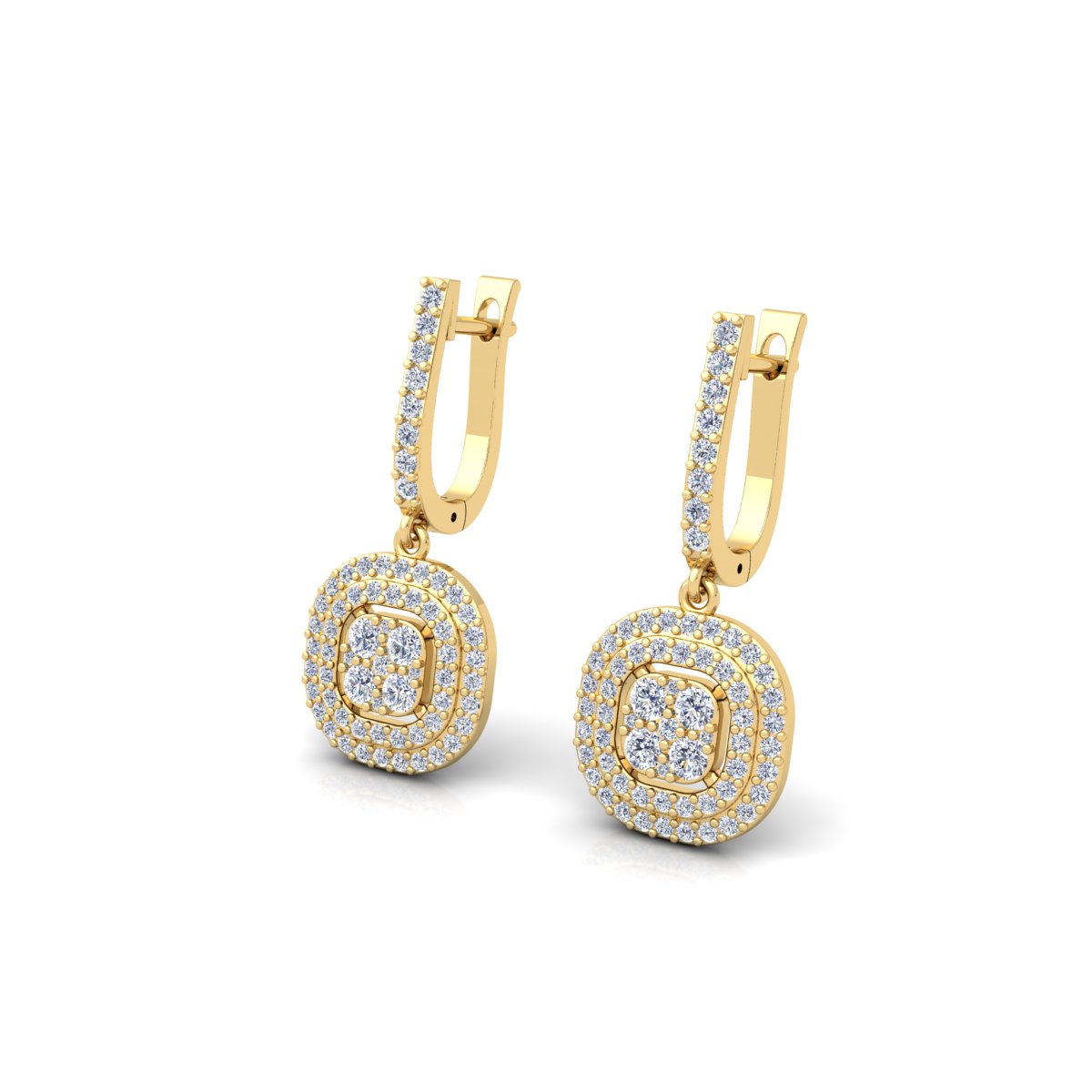 עגילים בקופסה יוקרתית של Bonani