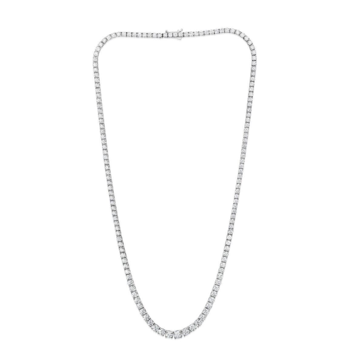 שרשרת טניס יהלומים