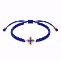צמיד Floréa Tanzanite Blue עם טנזנייט כחול ויהלומי מעבדה