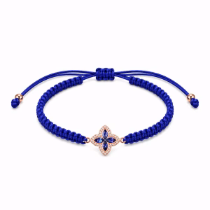 צמיד Floréa Tanzanite Blue עם טנזנייט כחול ויהלומי מעבדה