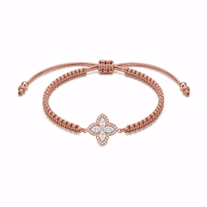 צמיד Floréa Diamonds Lite Brown משובץ יהלומי מעבדה